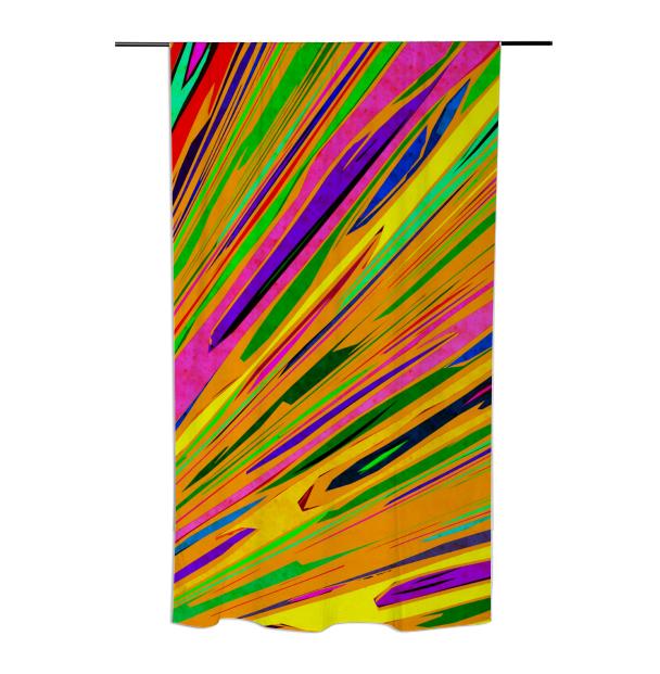 Orange Crush curtain