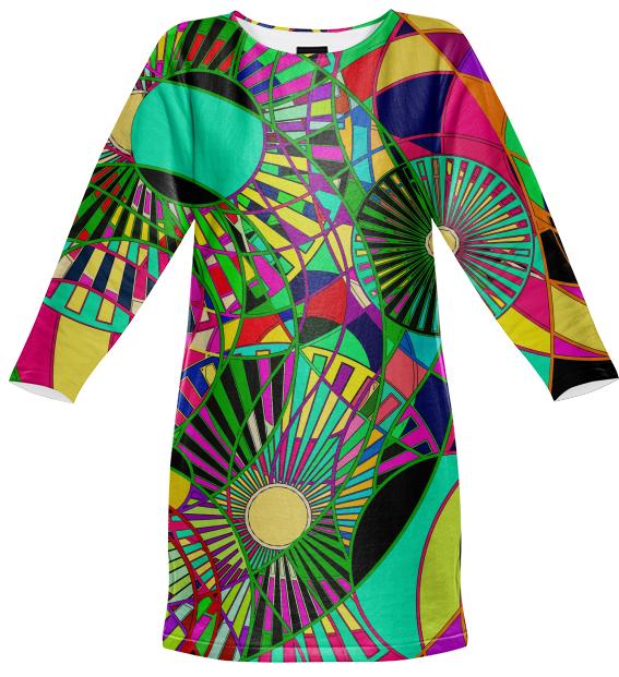 Sundae Sunday sweatshirt dress