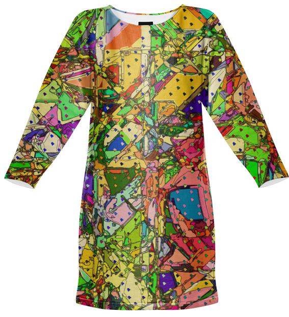 Rain sweatshirt dress