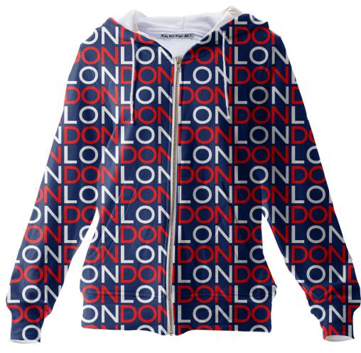 London Red White and Blue
