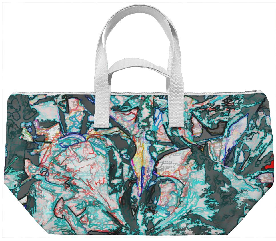 Accents of Blue Weekend Bag