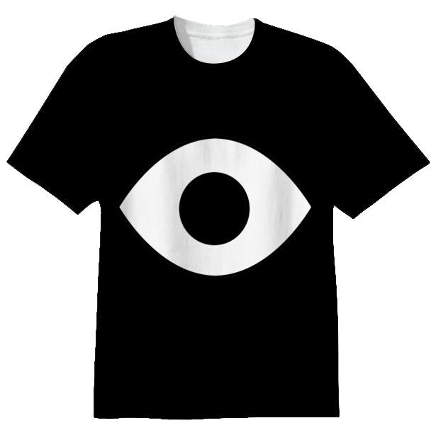 big eye shirt black