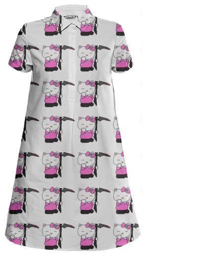 hello kitty shirt dress Hello Kitty And Friends Snacks & Games Grid T-Shirt Dress