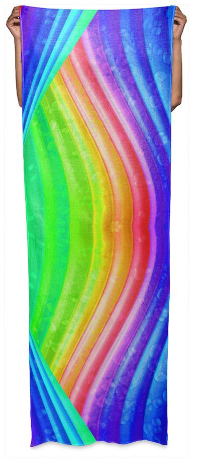 Rainbow Wrap Scarf