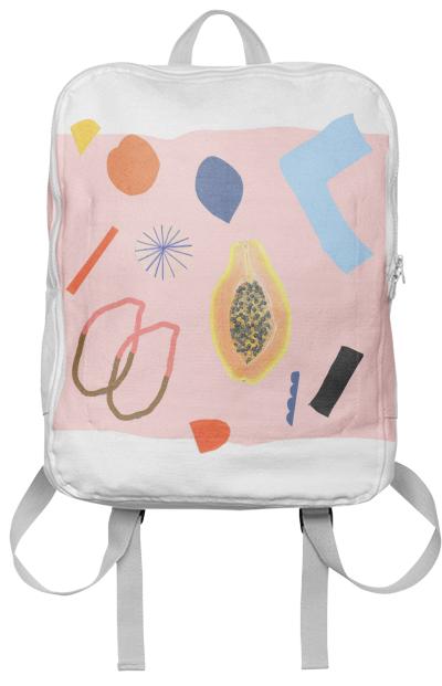 Shapes and Fruits Backpack