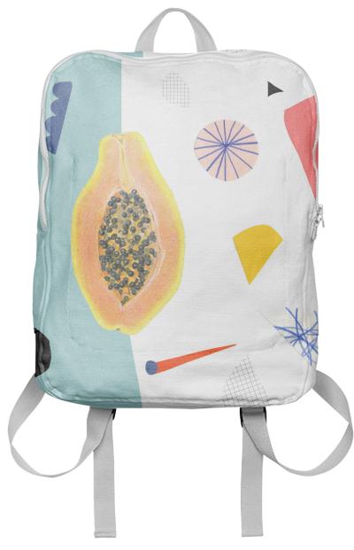 Shapes and Fruits Backpack