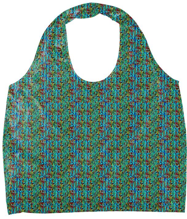 Green Pattern Eco Tote