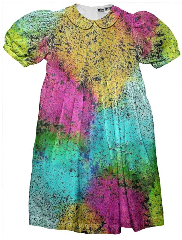 Cute multicolor Kids Party Dress