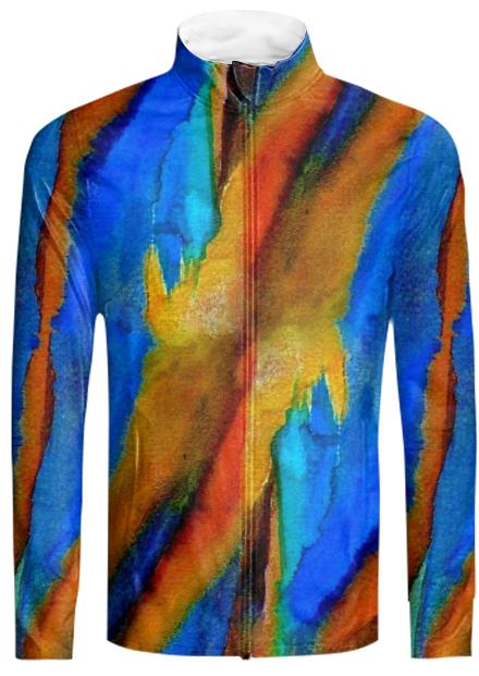 Cool Painting Tracksuit Jacket