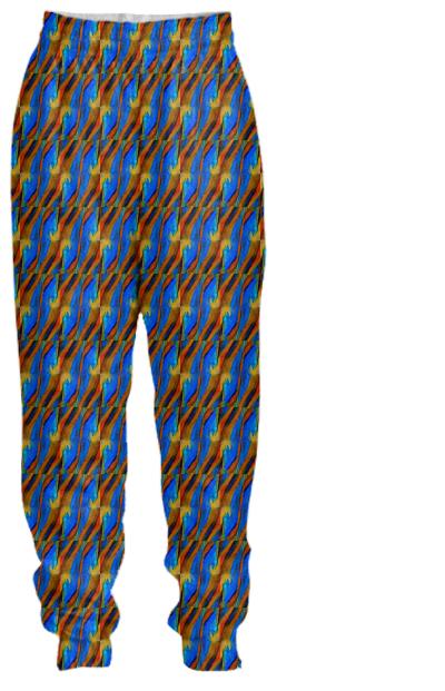Pattern Tracksuit Pant