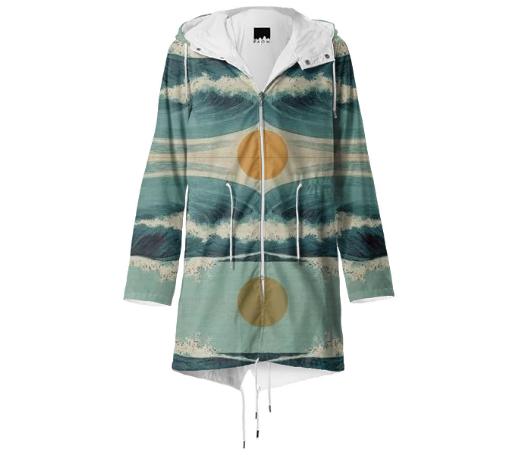 Ocean Scene Raincoat