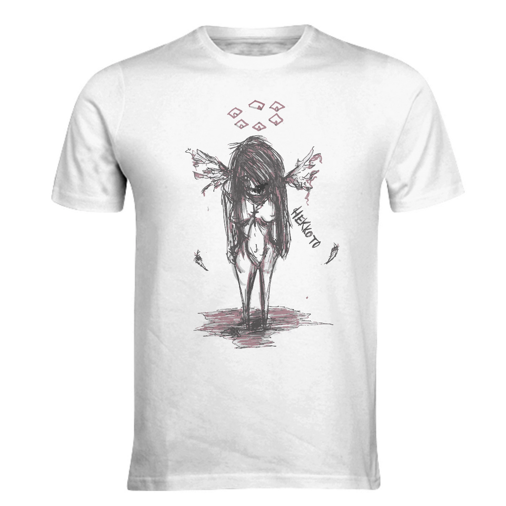 Fallen angel demon spooky horro creepy edgy shirt