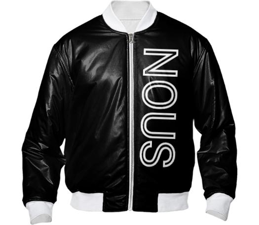 Nous Outline text Jacket