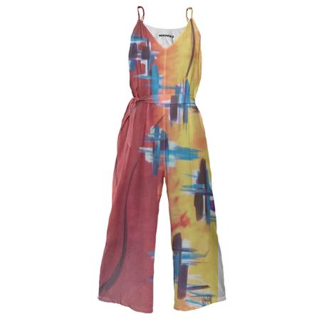 Flaming Plaid Jumper