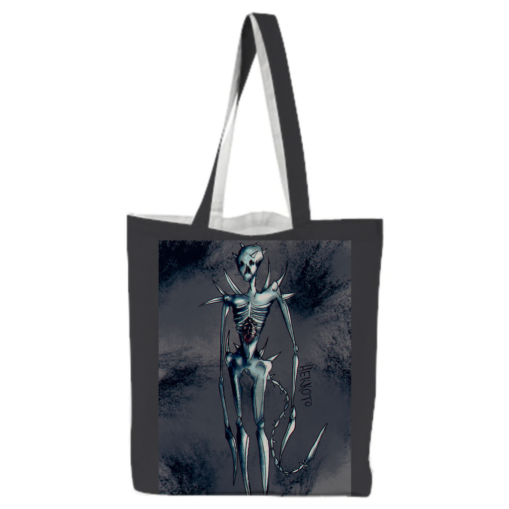 Monster horror creepy edgy enemy boss video games creepy pasta skeleton ice wicked tote bag