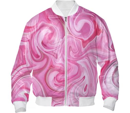 Marble Bomber Jacket BOM0009