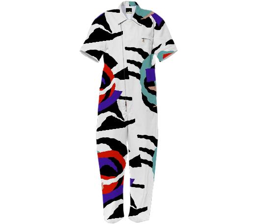 PAOM, Print All Over Me, digital print, design, fashion, style, collaboration, gambette, Jumpsuit, Jumpsuit, Jumpsuit, Flame, the, forest, autumn winter spring summer, unisex, Cotton, One Piece