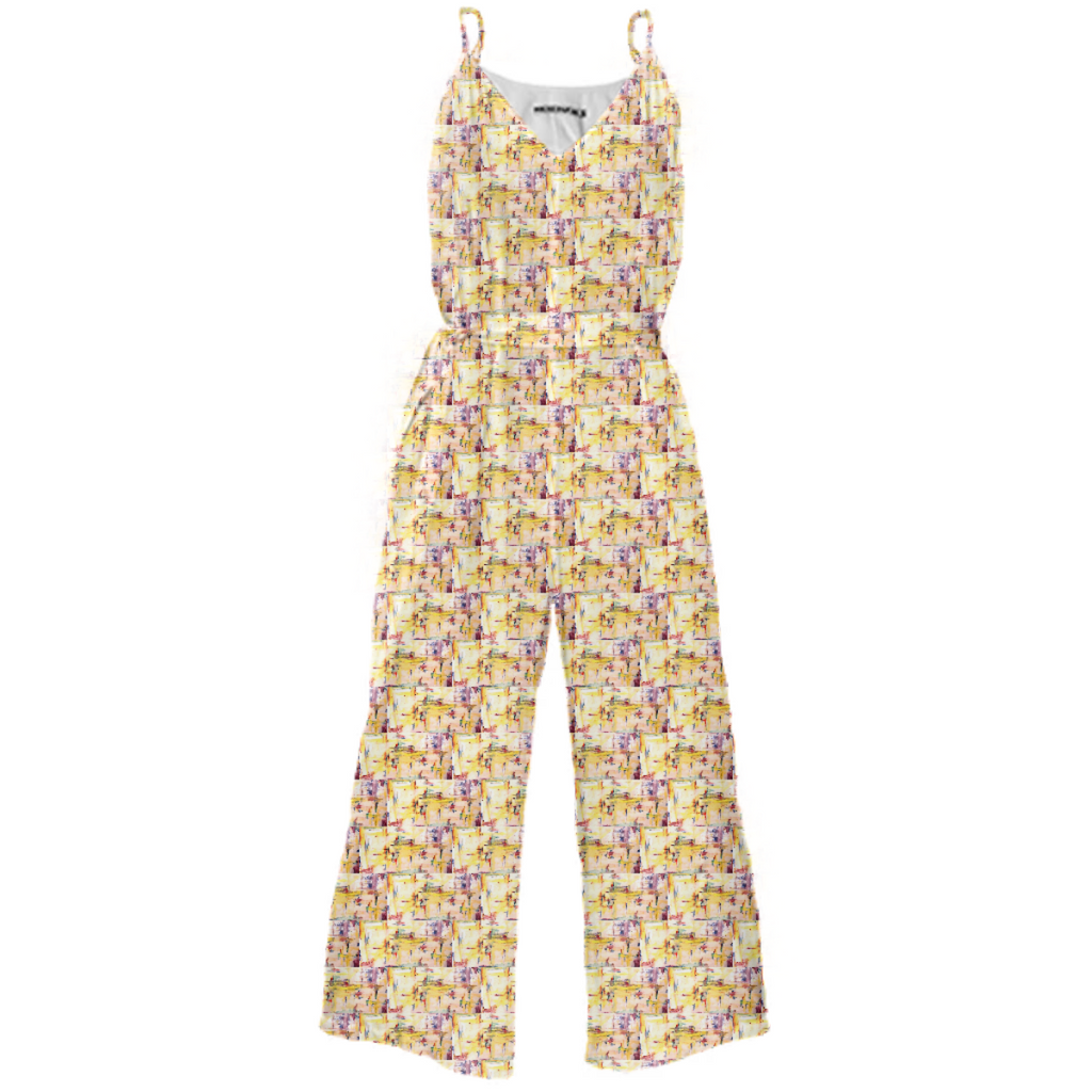 Abstract Art Woman's Romper