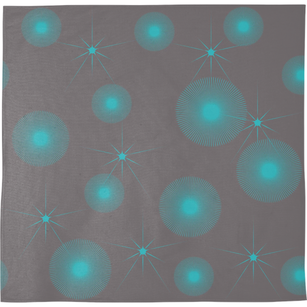 Blue Stars Explosion Bandana