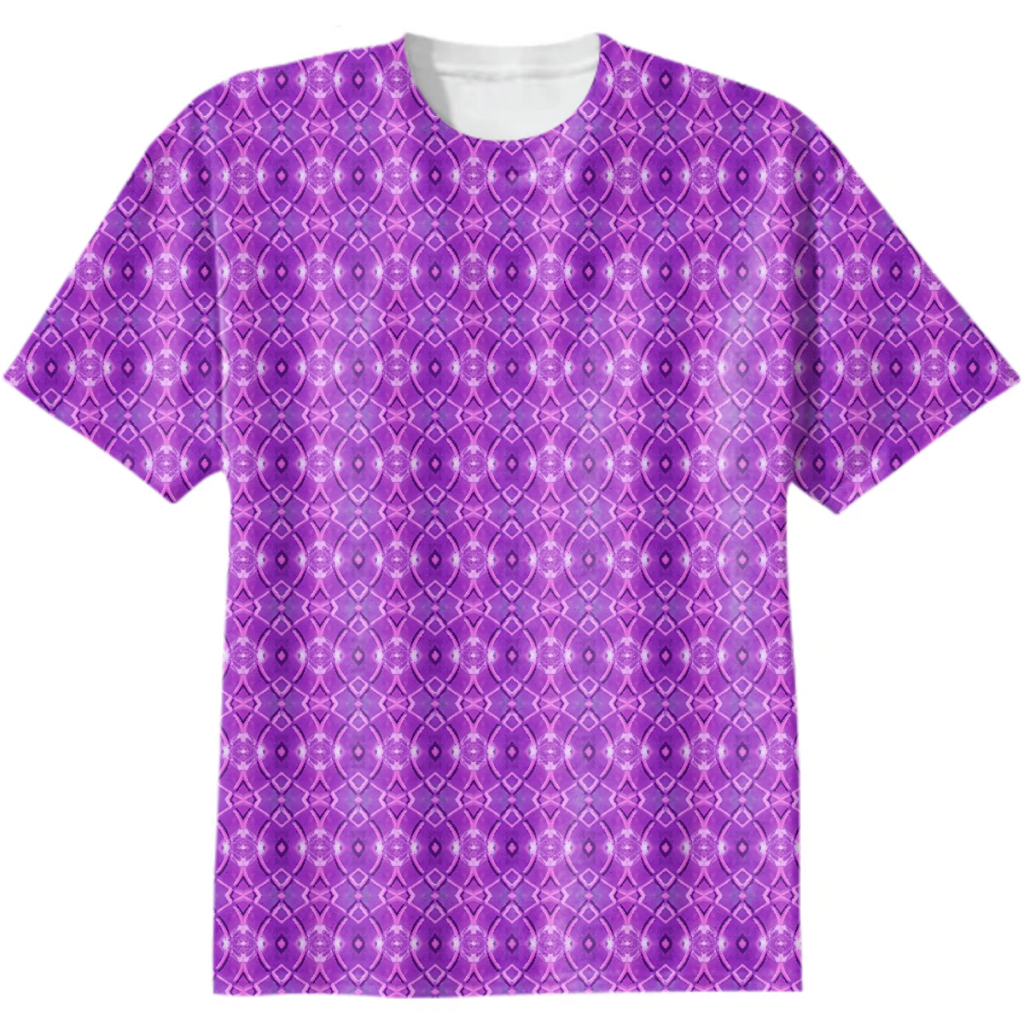 Geometric Galaxy Pattern Print