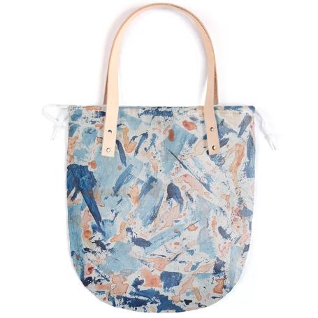 Abstract Summer Painted Bag