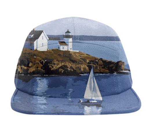 Hudson Sails Boat Design Baseball Hat
