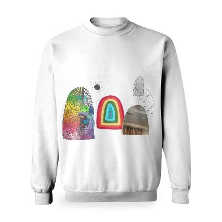 Dancing Mountains Basic Sweatshirt