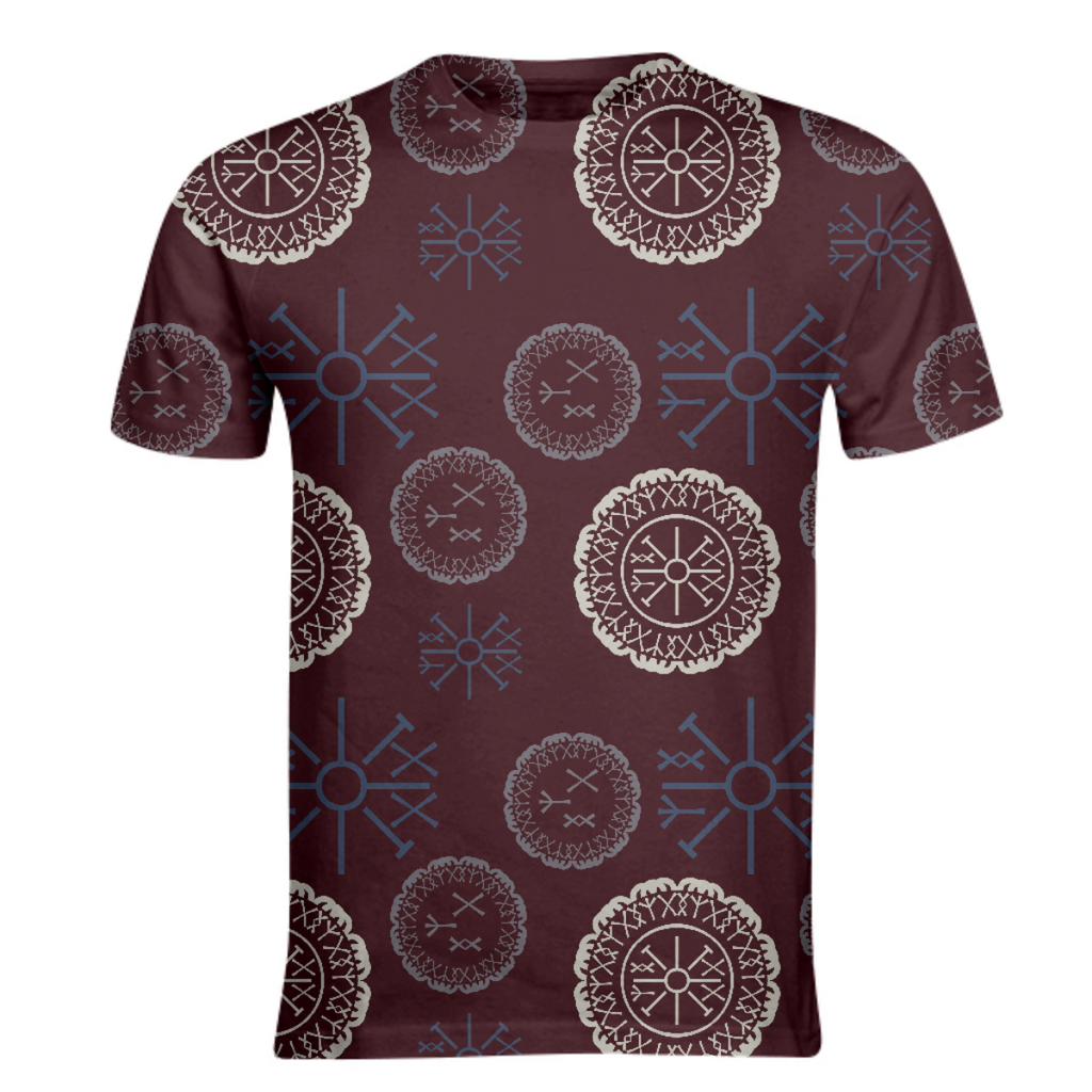 mystical geometrical occult ornament