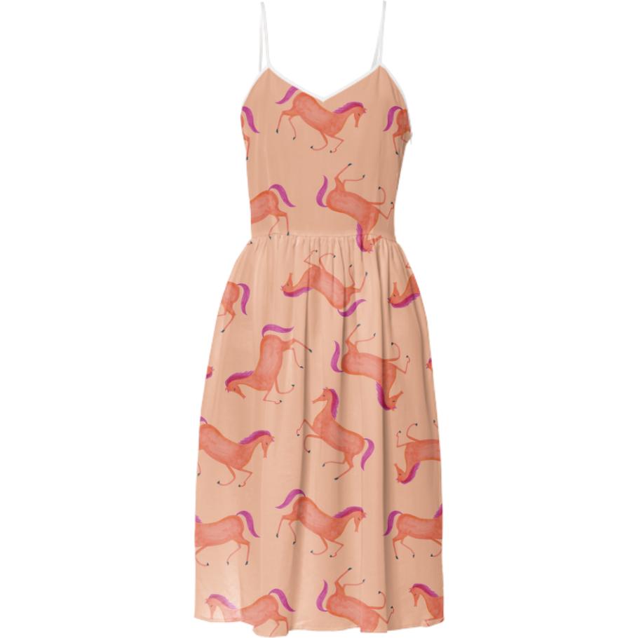 Phillippa Peach dress