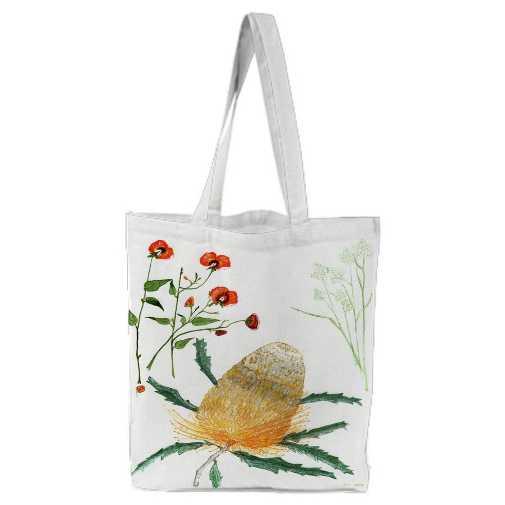 Banksia canvas tote