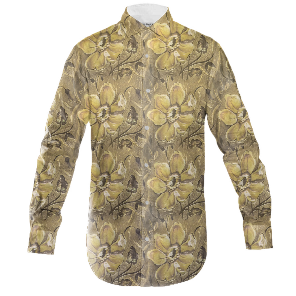 Retro Stlye Floral Decorative Print Pattern