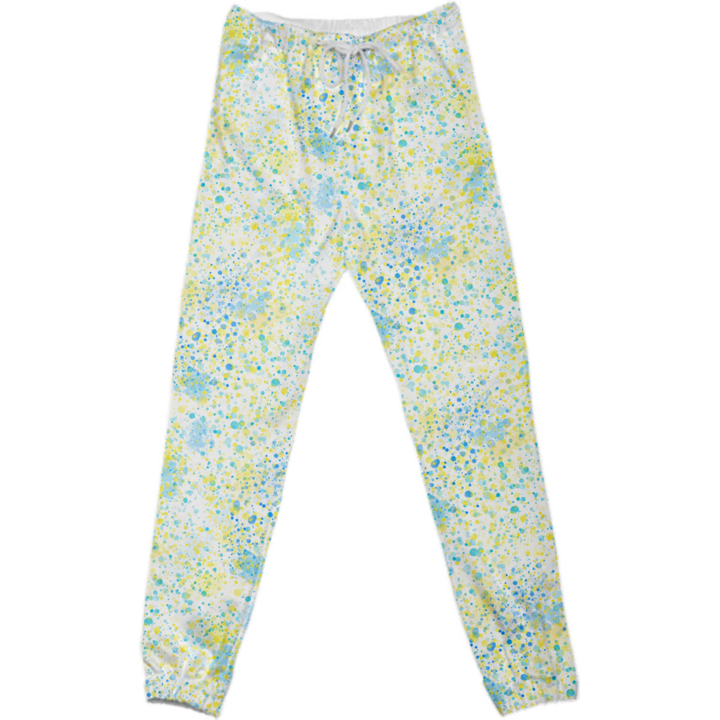 Watercolor Stained Jogger Pants
