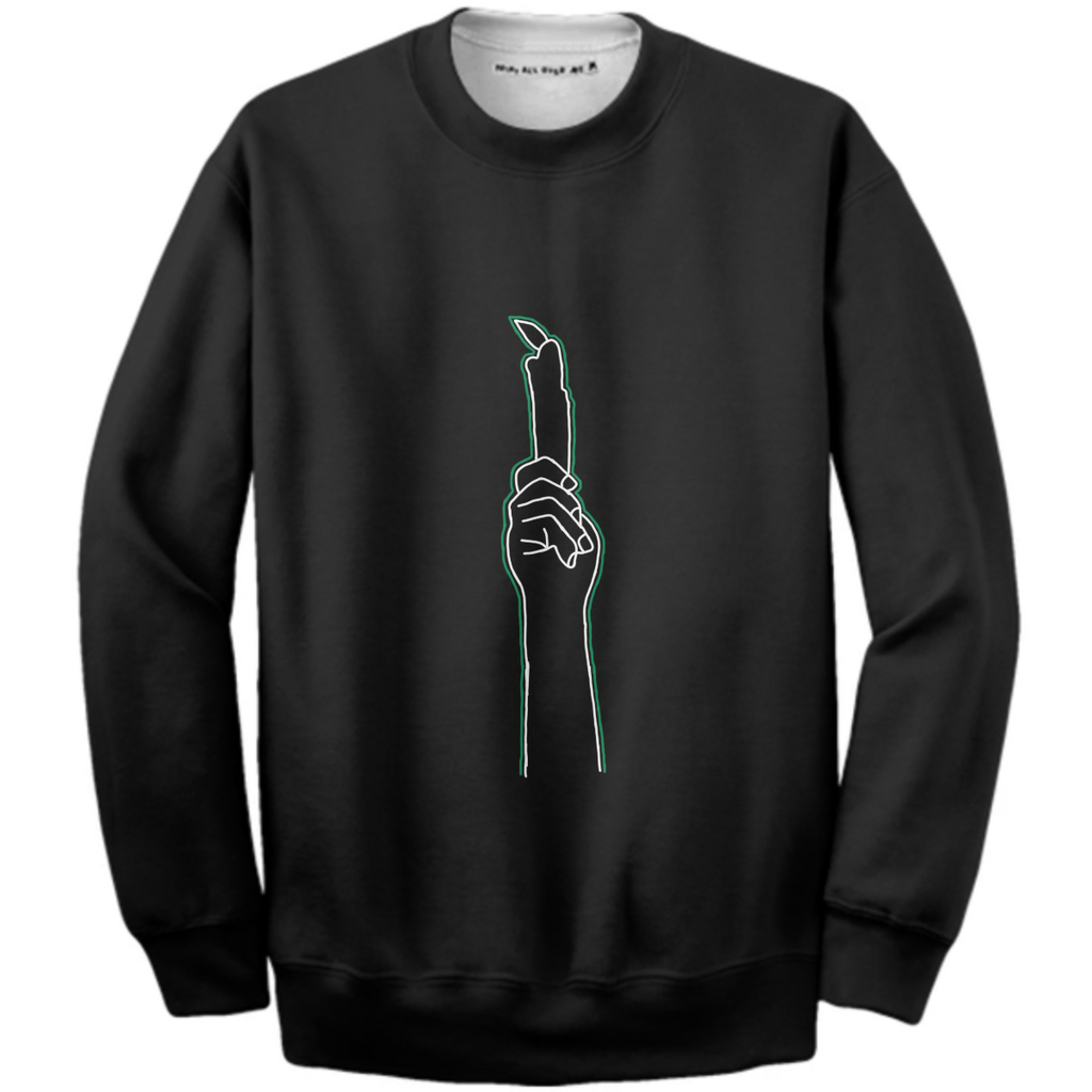 Light a candle black sweater