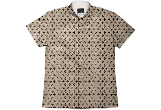 send nudes button down short sleeve