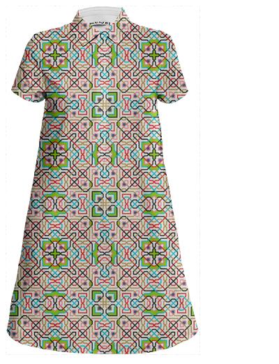 Moroccan Beautiful Shirt Dress