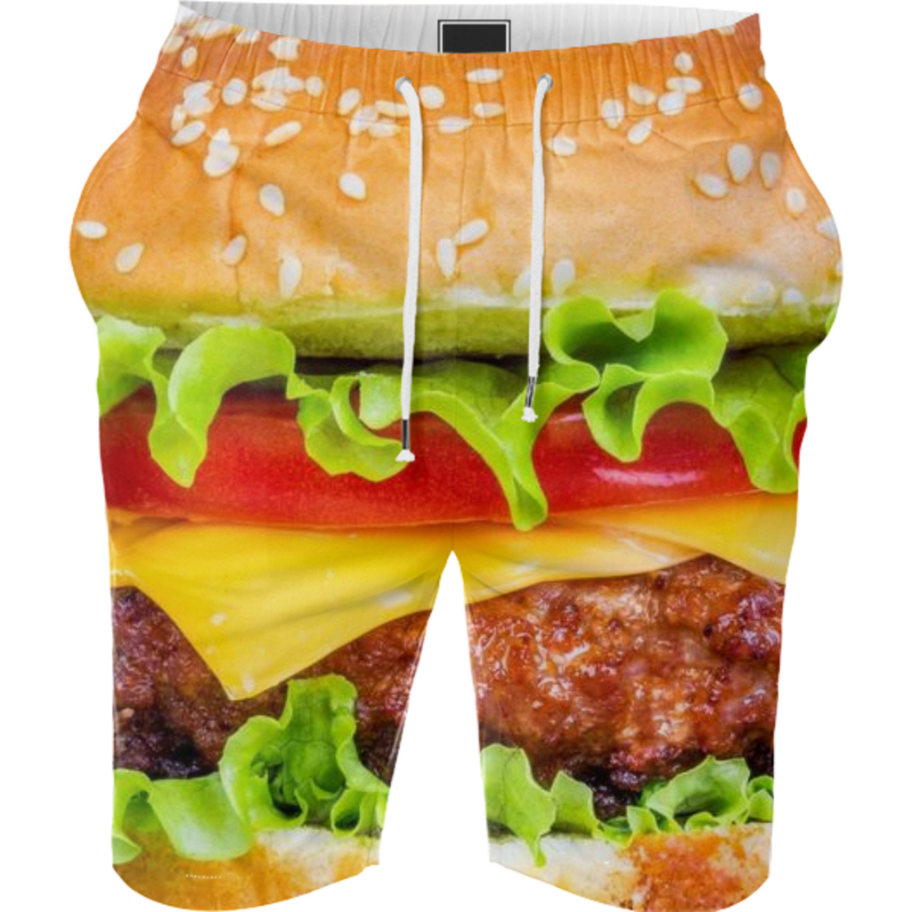2 Burger Summer Shorts