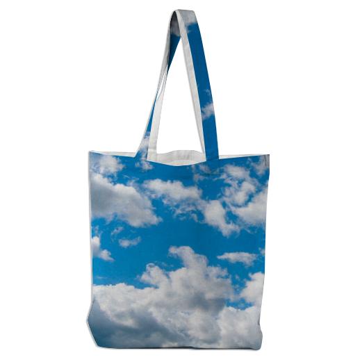 Bright Blue Sky Tote Bag