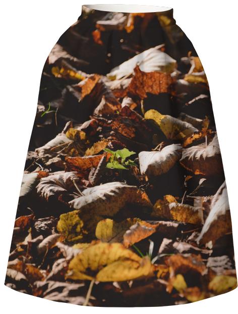 Autumn Leaves VP Neoprene Full Skirt