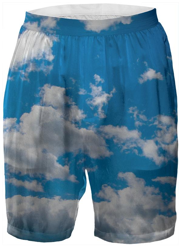 Bright Blue Sky Boxer Shorts