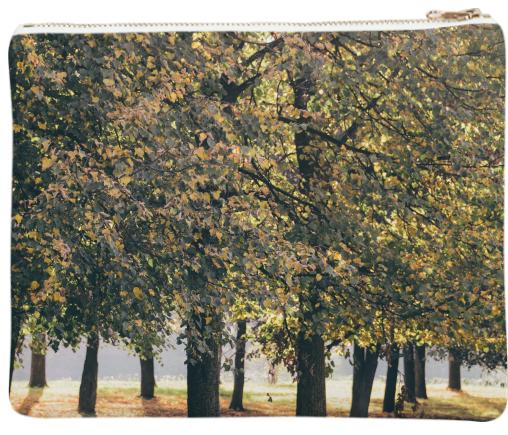 Autumn Trees Neoprene Clutch