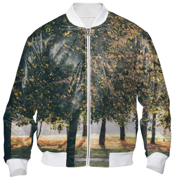 Autumn Trees Bomber Jacket