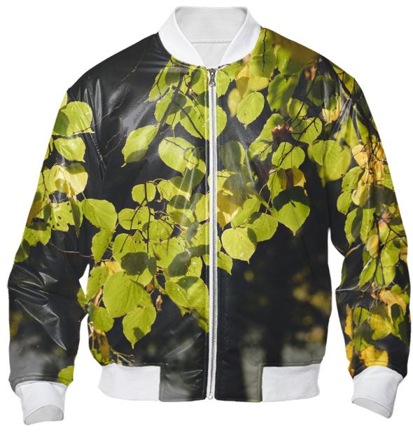Autumn Silhouettes Bomber Jacket