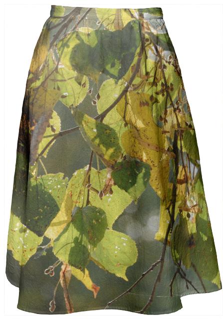 Autumn Fantasy Midi Skirt