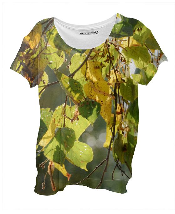 Autumn Fantasy Drape Shirt