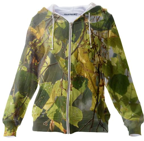 Autumn Fantasy Zip Up Hoodie