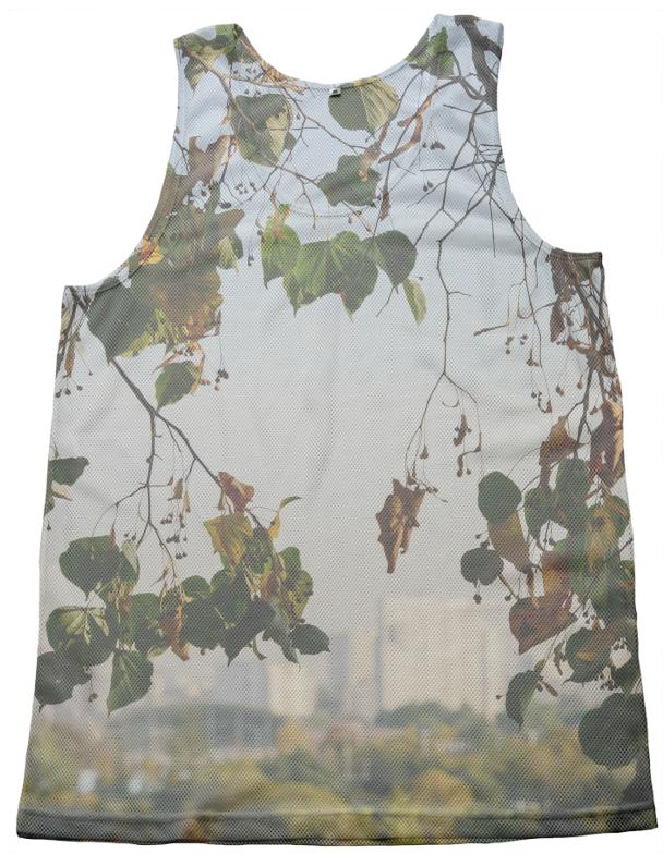 Autumn in the city Mesh Tank