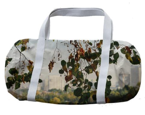 Autumn in the city Duffle Bag
