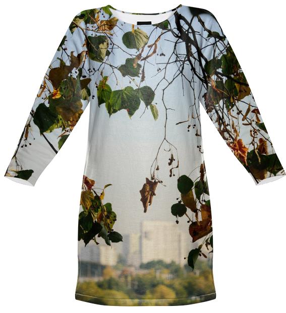 Autumn in the city Sweatshirt Dress
