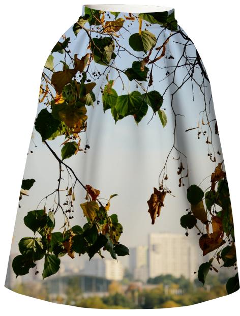 Autumn in the city VP Neoprene Full Skirt