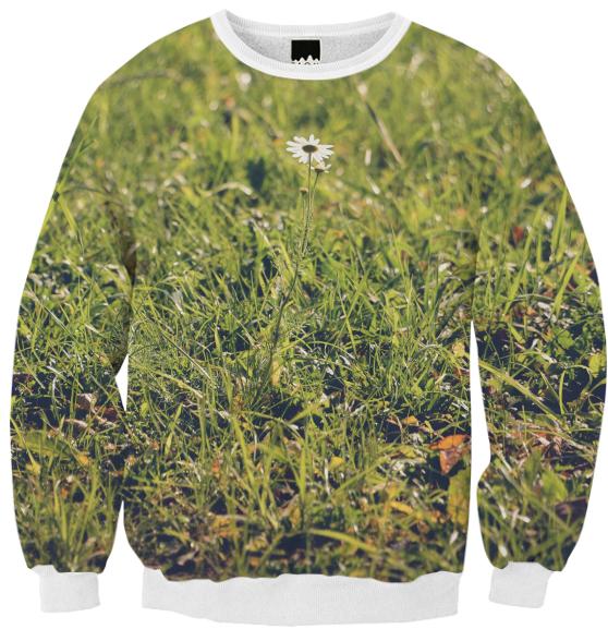 Little Camomile Ribbed Sweatshirt